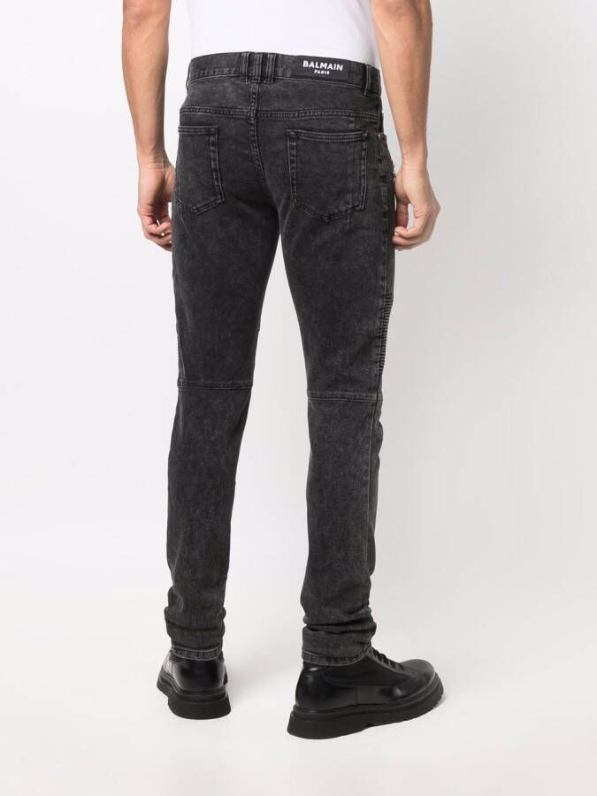 Balmain Slim-fit jeans Zwart