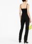 Balmain Broek met split Zwart - Thumbnail 3