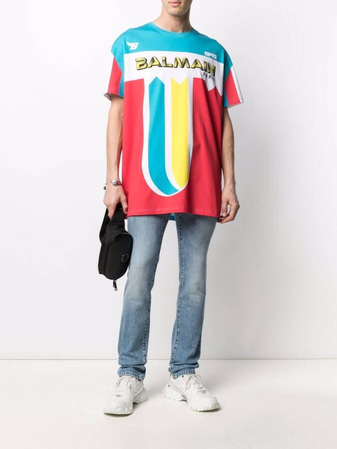 Balmain Straight jeans Blauw