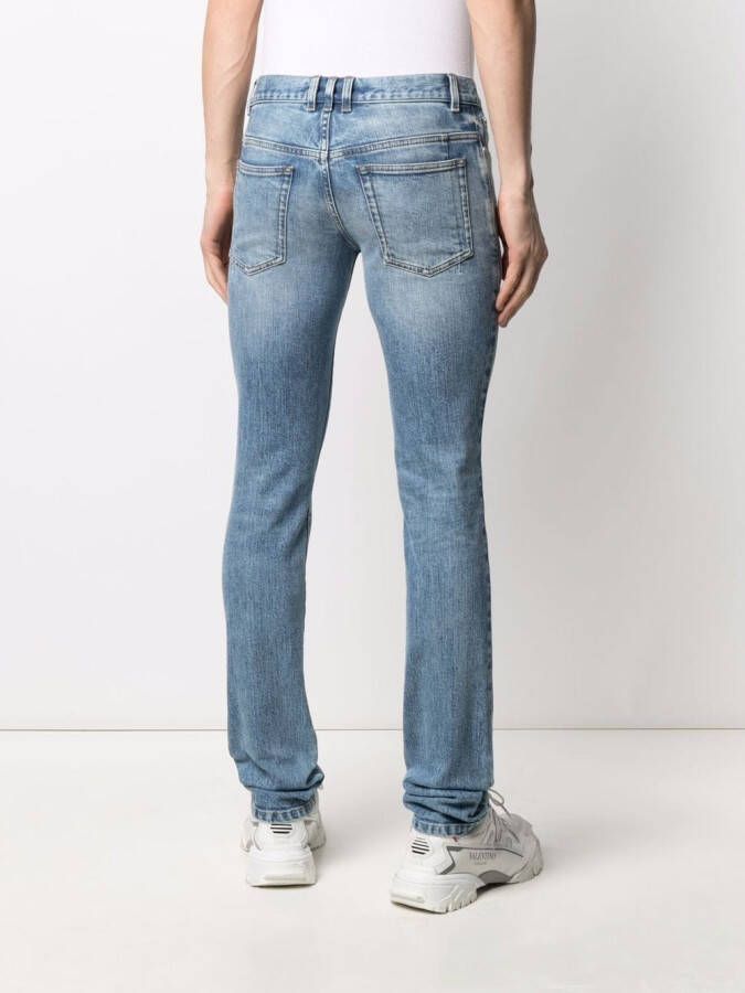 Balmain Straight jeans Blauw
