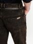 Balmain Slim-fit jeans met ritssluiting riem Black Heren - Thumbnail 4