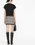 Balmain Gestreepte rok Zwart - Thumbnail 3