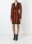 Balmain striped dress Zwart - Thumbnail 2