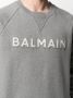 Balmain Sweater met logopatch Grijs - Thumbnail 5