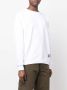Balmain Ecologisch ontworpen katoenen sweatshirt met logoprint White Heren - Thumbnail 5
