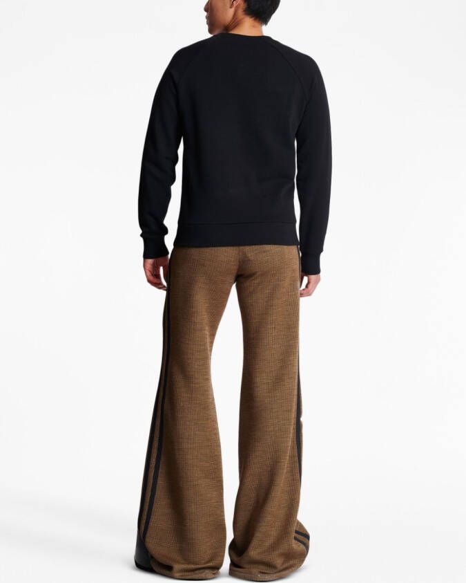 Balmain Sweater met logoprint Zwart