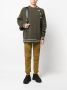 Balmain Trui met knoopdetail Groen - Thumbnail 2