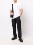 Balmain Katoenen T-shirt met geborduurd logo Wit - Thumbnail 2