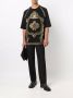 Balmain T-shirt met geborduurde studs Zwart - Thumbnail 2