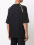 Balmain T-shirt met geborduurde studs Zwart - Thumbnail 4
