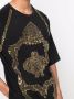 Balmain T-shirt met geborduurde studs Zwart - Thumbnail 5