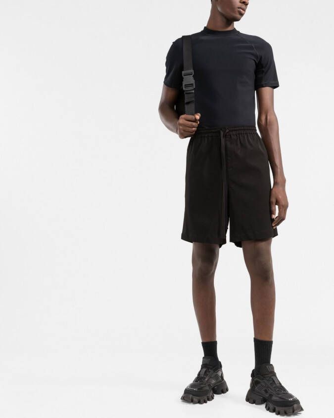 Balmain T-shirt met logo Zwart