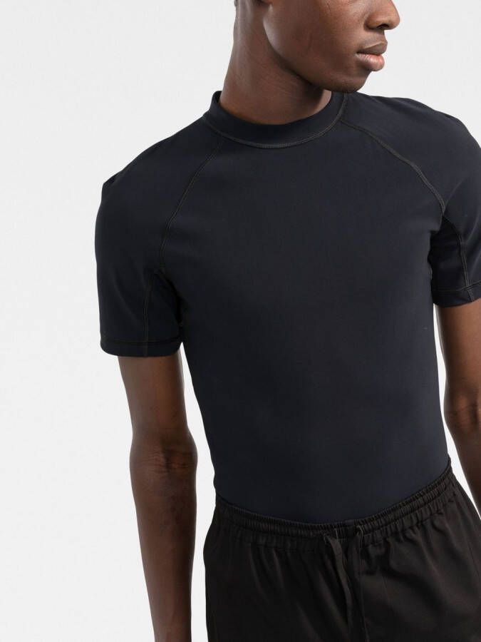 Balmain T-shirt met logo Zwart