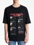 Balmain T-shirt met logoprint Zwart - Thumbnail 3