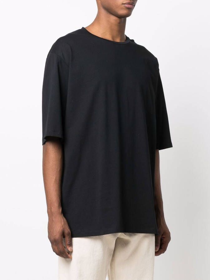 Balmain T-shirt met logoprint Zwart