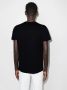Balmain Katoenen T-shirt met fluweelachtige medaillon Black Heren - Thumbnail 5