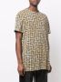 Balmain T-shirt met monogramprint Groen - Thumbnail 3