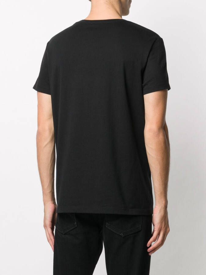 Balmain T-shirt met print Zwart