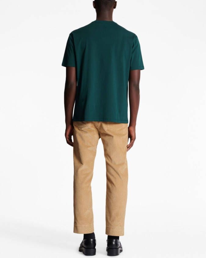 Balmain T-shirt van biologisch katoen Groen