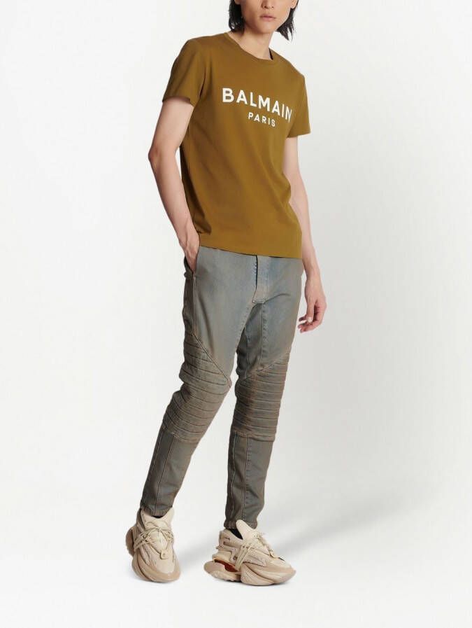 Balmain T-shirts & hemden Bruin