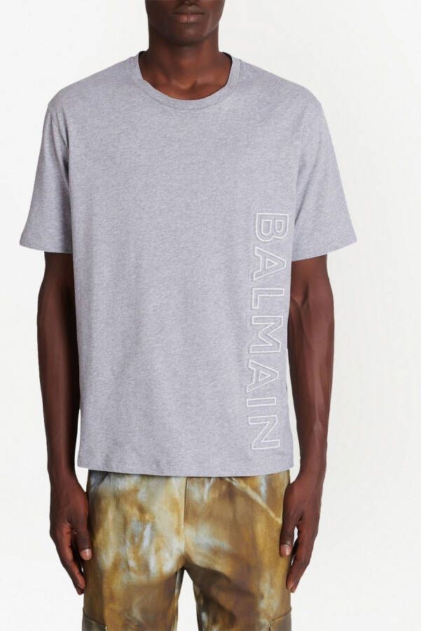 Balmain T-shirts & hemden Grijs