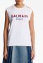 Balmain Tanktop met logo Wit - Thumbnail 5