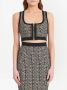 Balmain Top met monogram patroon Zwart - Thumbnail 3