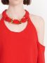 Balmain Top met open schouders Rood - Thumbnail 5
