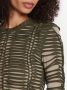 Balmain Geweven jersey top Green Dames - Thumbnail 5