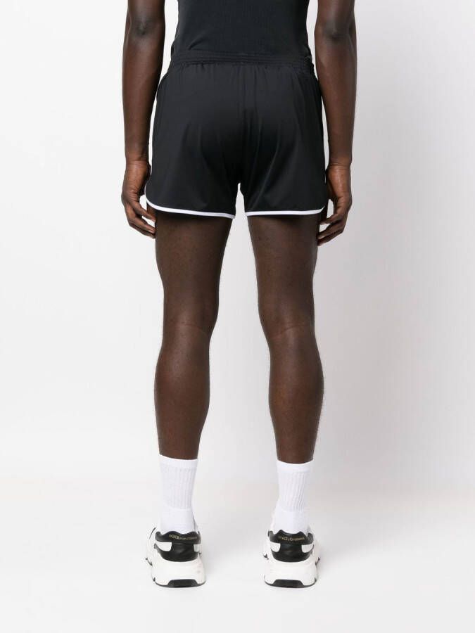 Balmain Trainingsshorts met logoprint Zwart