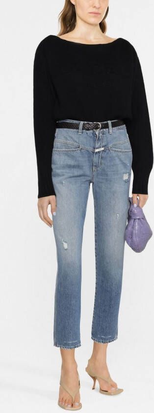 Balmain Trui met boothals Zwart