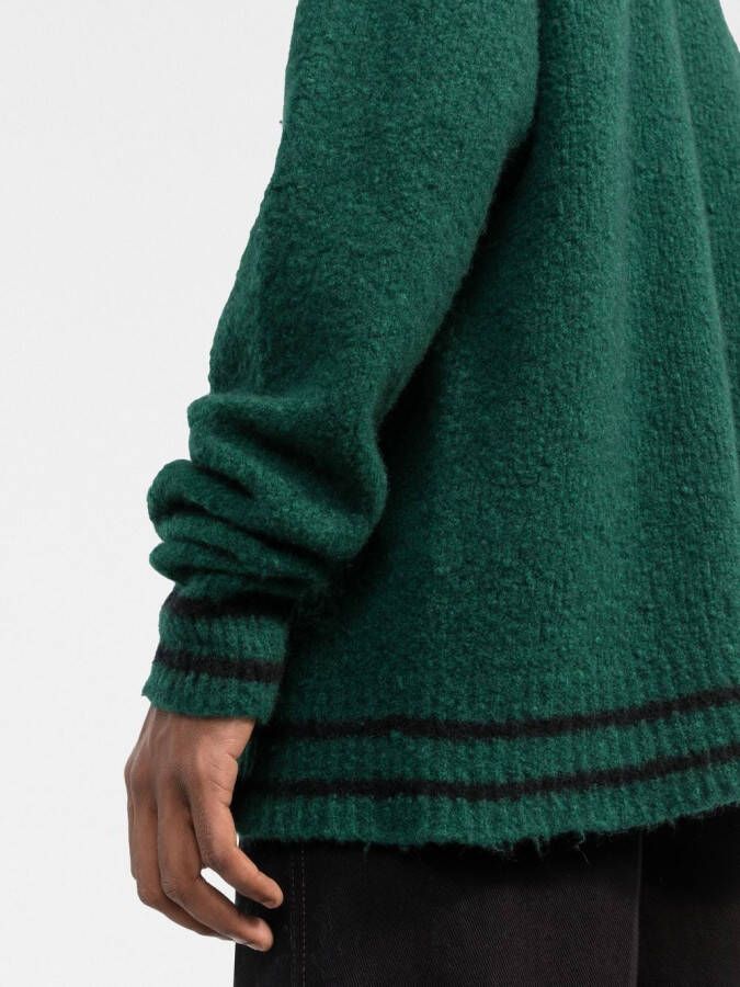 Balmain Trui met knopen Groen