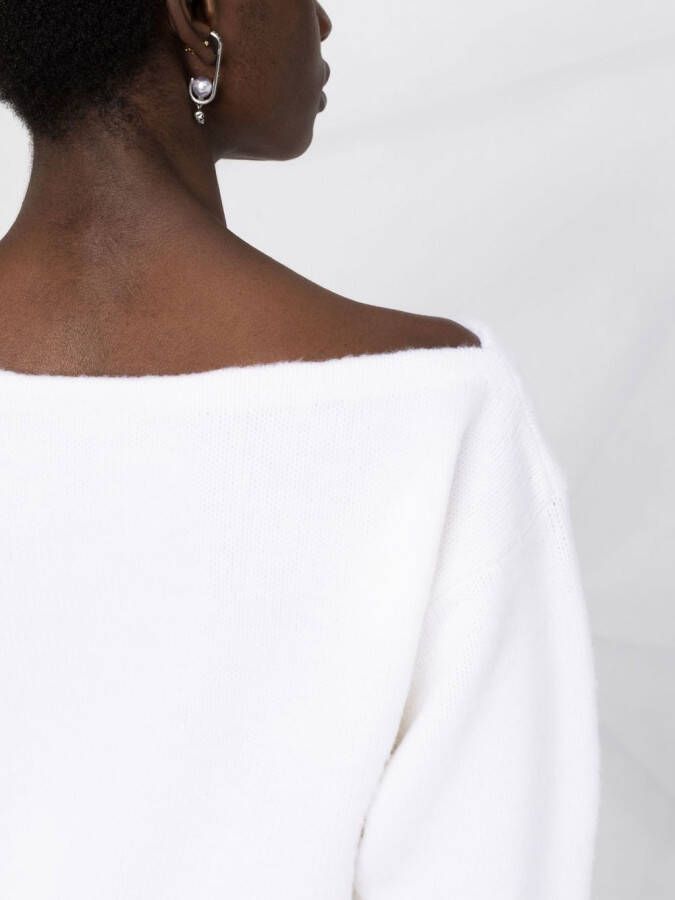 Balmain Trui met lange mouwen Wit