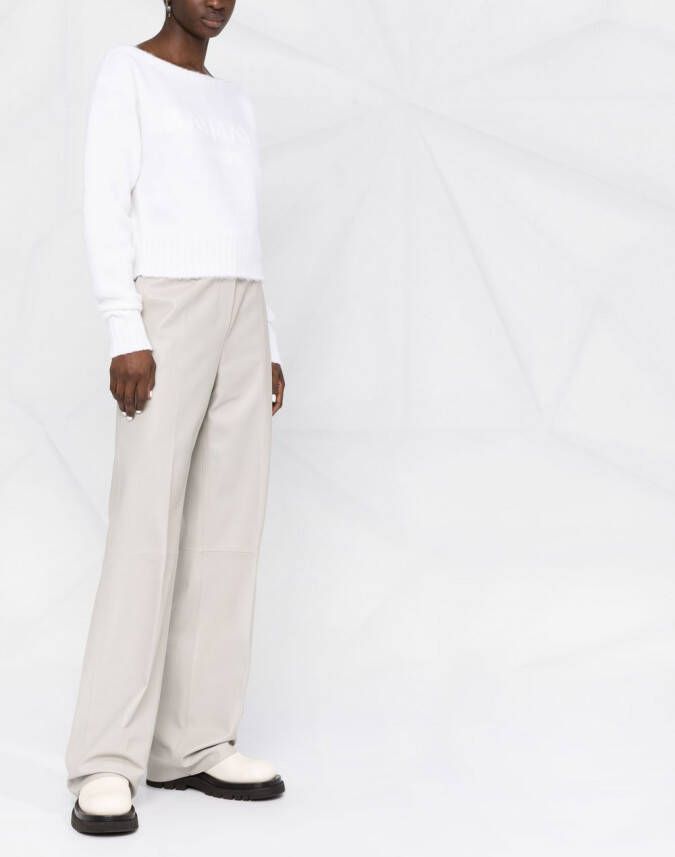 Balmain Trui met lange mouwen Wit