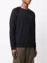 Balmain Katoenen sweatshirt met reliëf logo Cotton sweatshirt with embossed logo Black Heren - Thumbnail 6