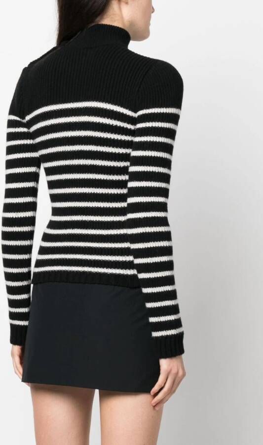 Balmain Trui met logopatch Wit