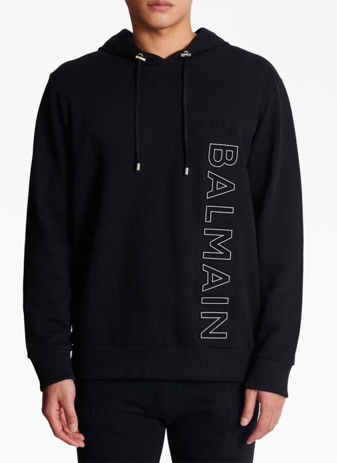 Balmain Trui met logoprint Zwart