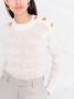 Balmain Trui met ronde hals Wit - Thumbnail 3
