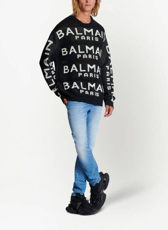 Balmain Truien & vesten Zwart