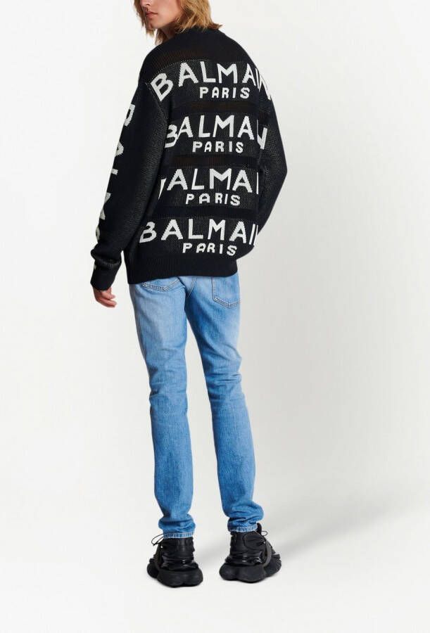 Balmain Truien & vesten Zwart