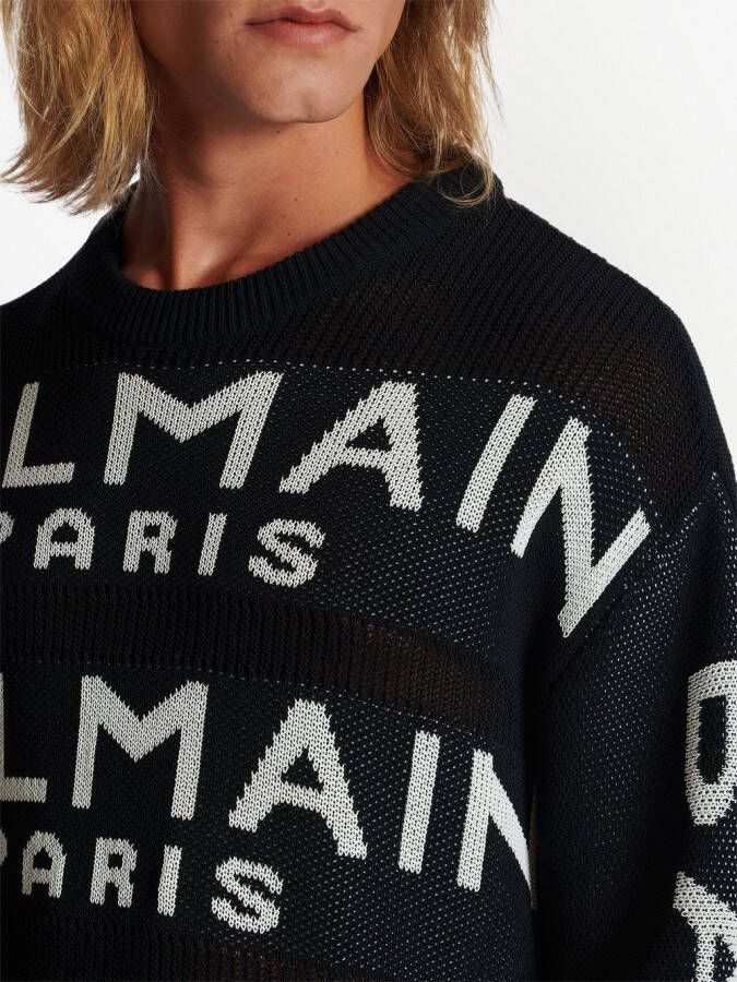 Balmain Truien & vesten Zwart