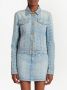 Balmain Tweed jack Blauw - Thumbnail 6
