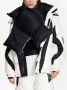 Balmain Monogram nylon sjaal Zwart Heren - Thumbnail 3