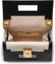 Balmain Small-sized black and white leather 1945 Heritage bag Wit Dames - Thumbnail 6