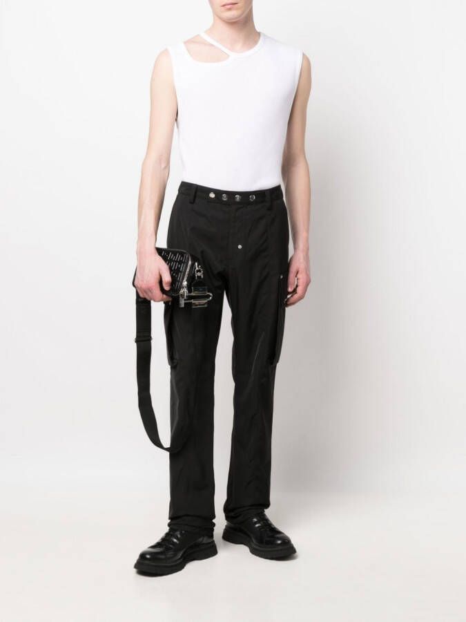 Balmain Uitgesneden tanktop Wit