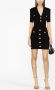 Balmain Gebreide mini-jurk Zwart - Thumbnail 2