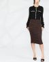 Balmain Verfraaid vest Zwart - Thumbnail 2