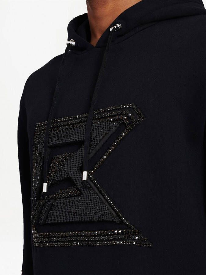 Balmain Verfraaide sweater Zwart