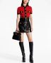 Balmain Vest met korte mouwen Rood - Thumbnail 3