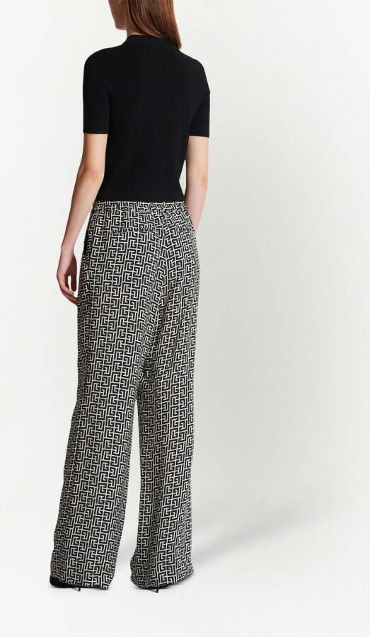 Balmain Vest met knopen Zwart